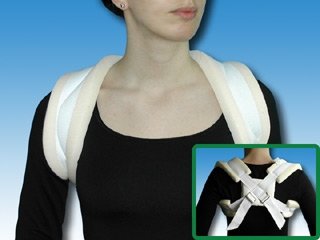 Orteza de clavicula (corset rigid de clavicula)