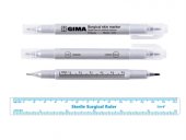 Marker steril de piele cu liniuta - skin marker